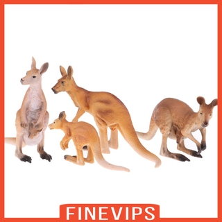 Set 4 Mô Hình Đồ Chơi Nhân Vật Kangaroo