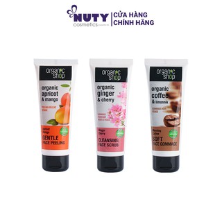 Tẩy Tế Bào Chết Da Mặt Organic Shop Face Gommage 75ml