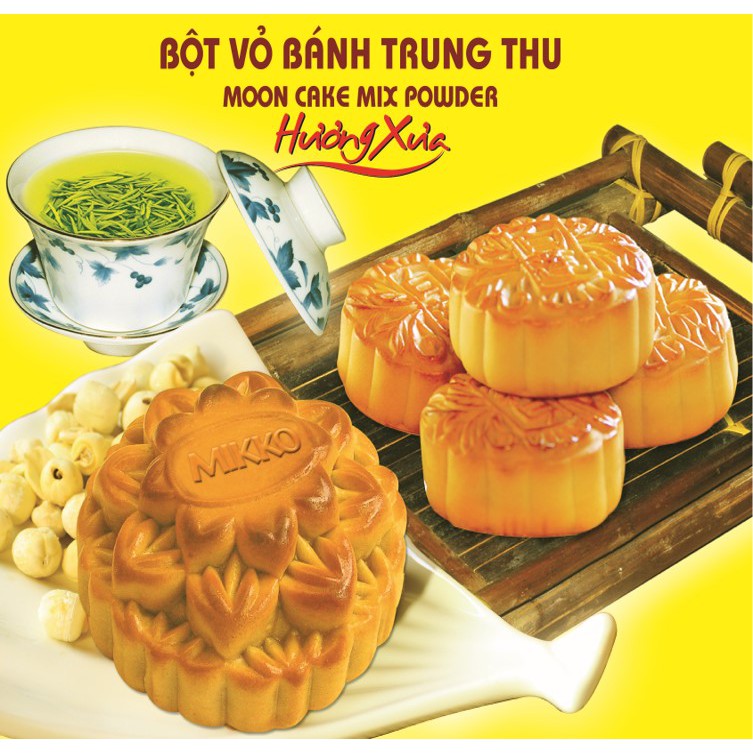 Bột vỏ bánh trung thu 1kg- MIKKO HƯƠNG XƯA