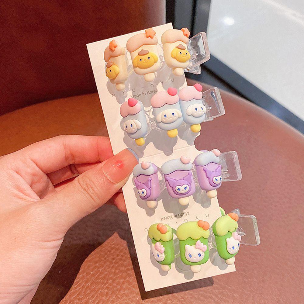 Kẹp Tóc Hình Kuromi Dễ Thương Cho Bé Gái