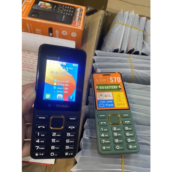 Điện thoại S70 4 sim