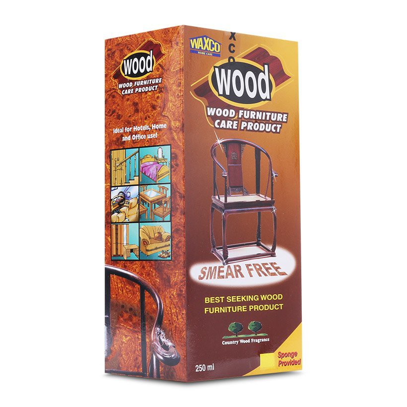 [250 ml] Dung dịch đánh bóng đồ gỗ Waxco - Nước tẩy rửa vệ sinh bảo quản đồ gỗ, đồ nội thất, sàn nhà gỗ