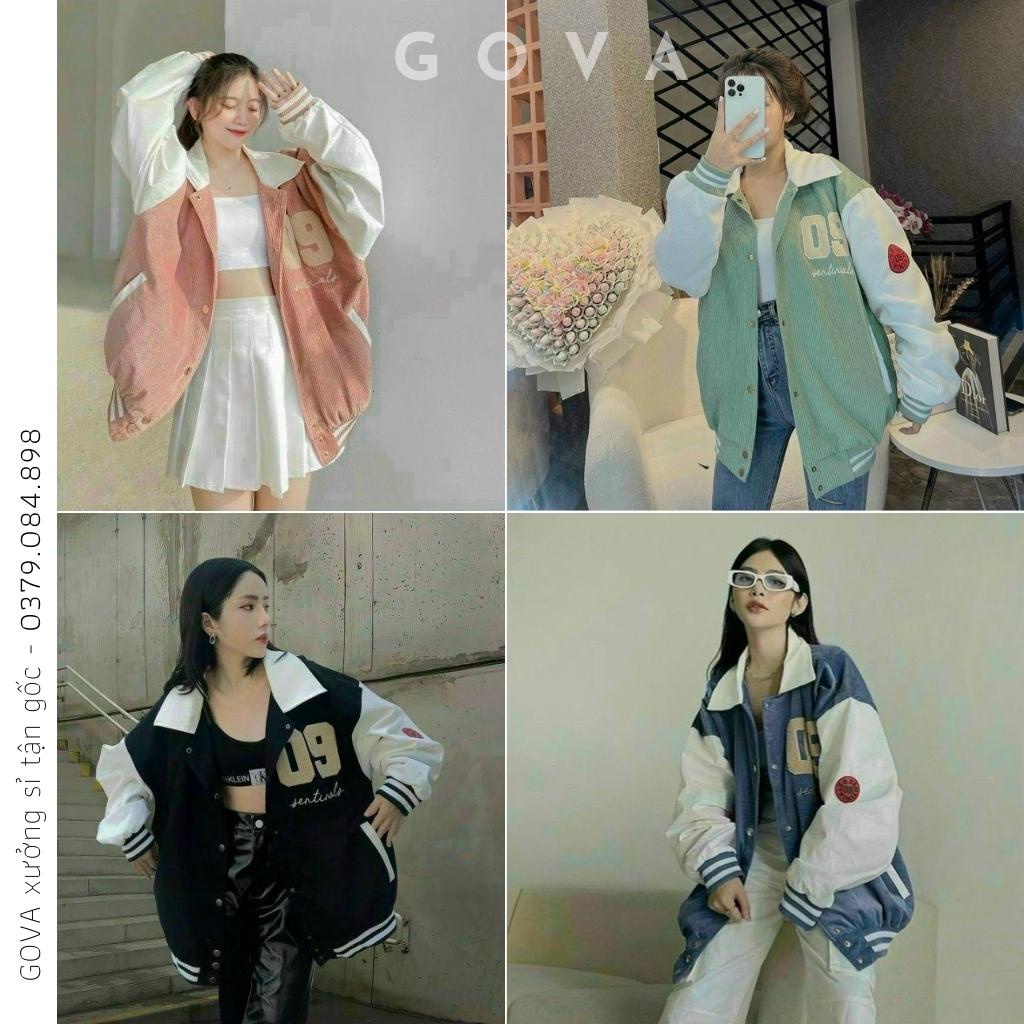 Áo Khoác Sơ Mi Nhung Gân Tăm SENTINIALRS 09 Form Rộng Ulzzang, Áo Khoác Nhung Nam Nữ Cực Đẹp GOVA