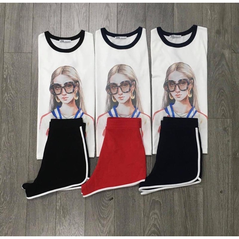 Bộ Thun Cô Gái ZR