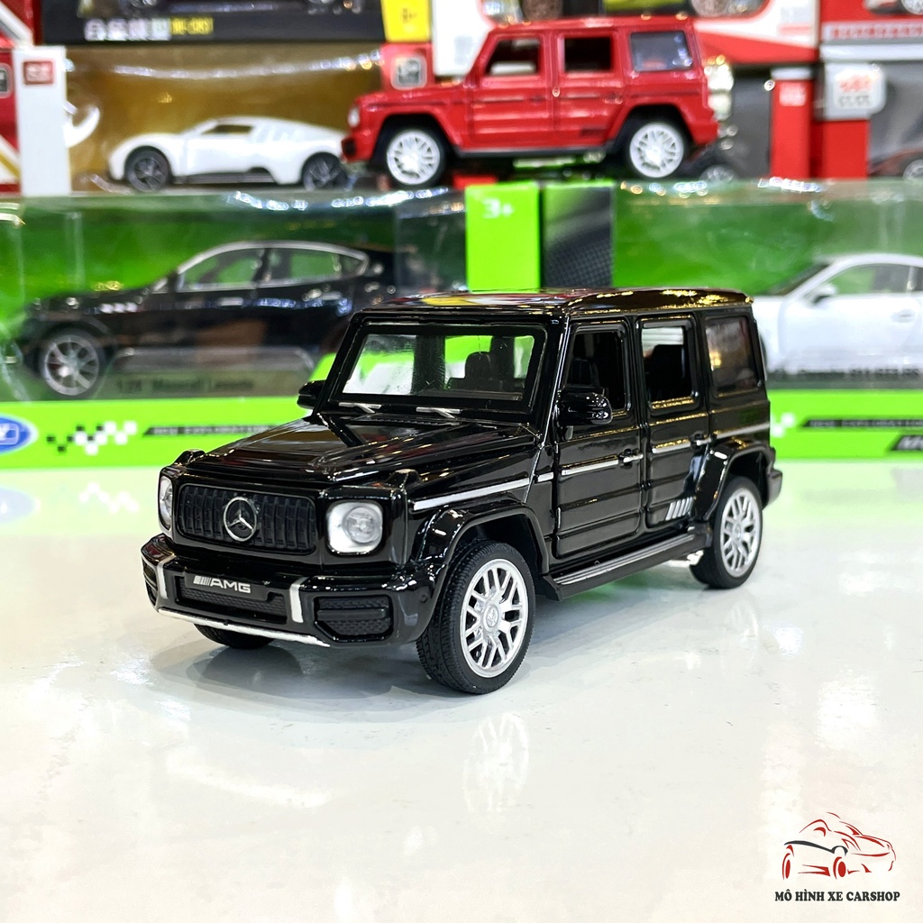 Xe mô hình hợp kim Mercedes-Benz G63 AMG tỉ lệ 1:32 màu đen