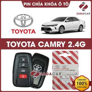 Pin chìa khóa ô tô Toyota Camry 2.4G chính hãng Toyota sản xuất tại Indonesia 3V Panasonic