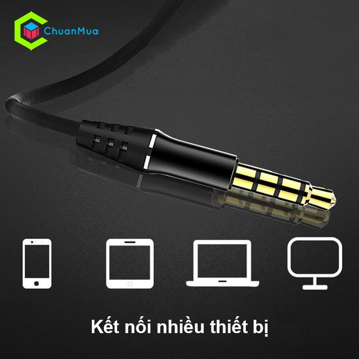 Tai nghe đeo tai, nhét tai Hifi có dây cách âm Bass mạnh hay