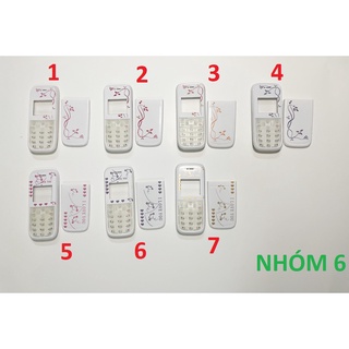 Bộ vỏ Nokia 1200 / 1208 kèm phím ( CHỌN HÌNH)