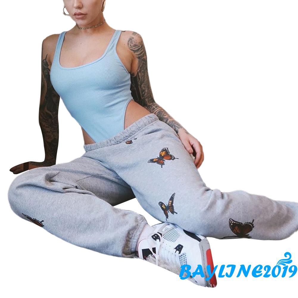 Quần Thể Thao Nữ Dài Lưng Cao Thời Trang Hàn | BigBuy360 - bigbuy360.vn