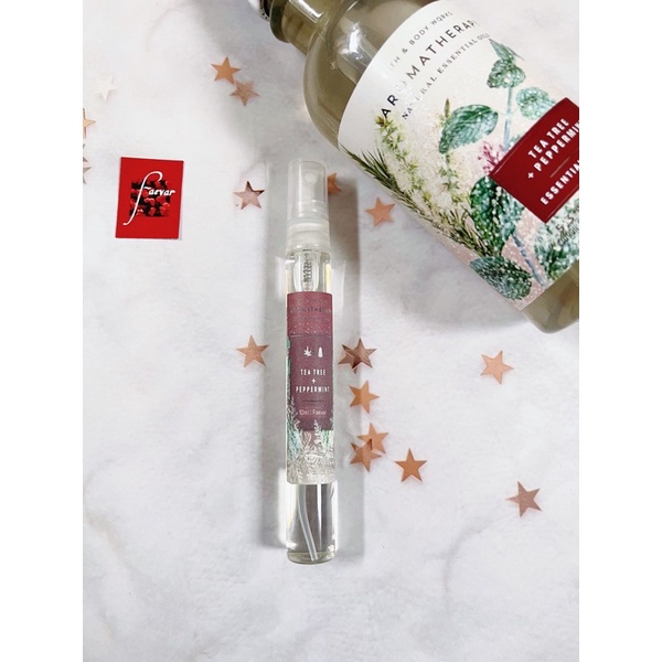 Tea tree peppermint - Xịt thơm Bath and body works || Faevar