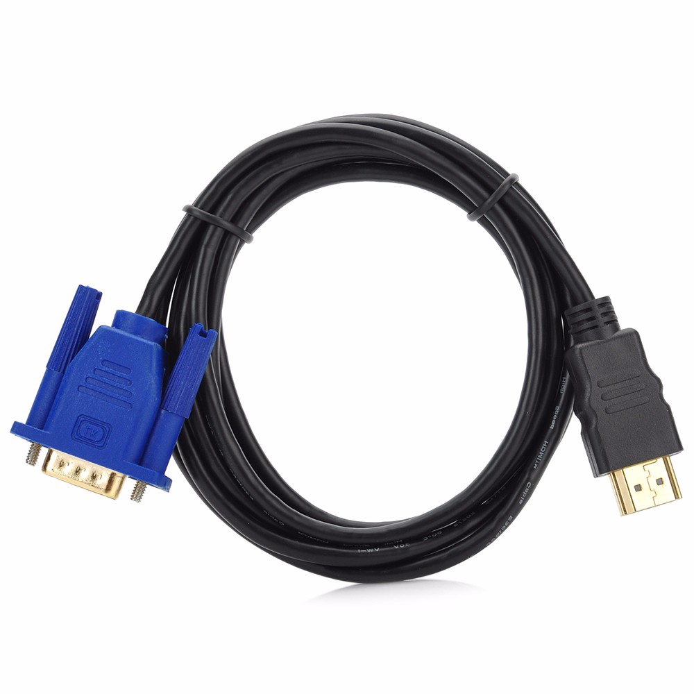 INFINITE Universal 180cm Mini 1080P HDMI To VGA Converting Cable