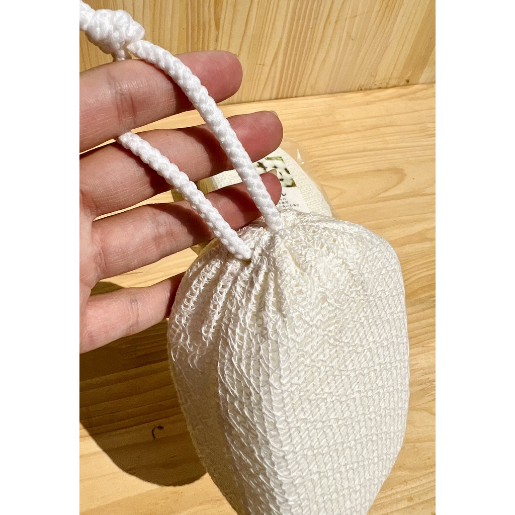 Bông tắm cotton tạo bọt