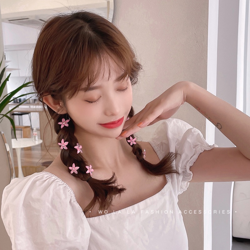 Kẹp tóc hình hoa dễ thương thanh lịch phong cách hàn quốc cho bé gái