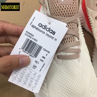 (FULL BOX) Giày Thể Thao ALPHABOUNCE BEYOND Trắng Sữa