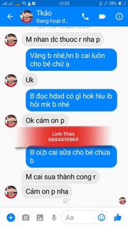 Thuốc cai sữa bằng mẹo