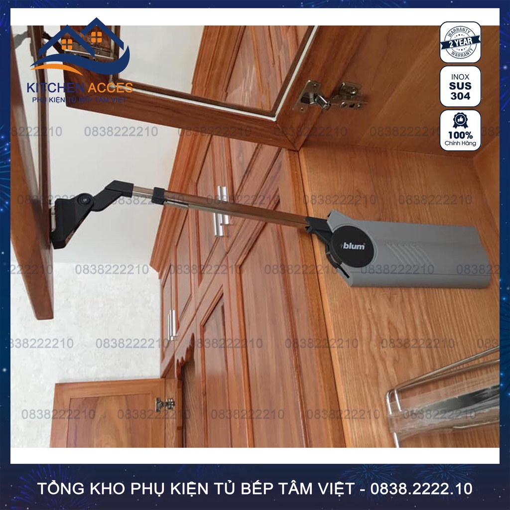 Tay Nâng Cánh Tủ Giảm Chấn Blum - Hàng Chính Hãng [Có Thợ Lắp Đặt]