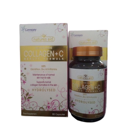 Collagen + C Cao cấp chống lão hóa tự nhiên - Viên uống bổ sung Collagen Type 1,2 &3 và Vitamim C