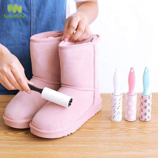 Cây Lăn Bụi Mini Làm Sạch Quần Áo, Chăn Ga Rèm Cửa