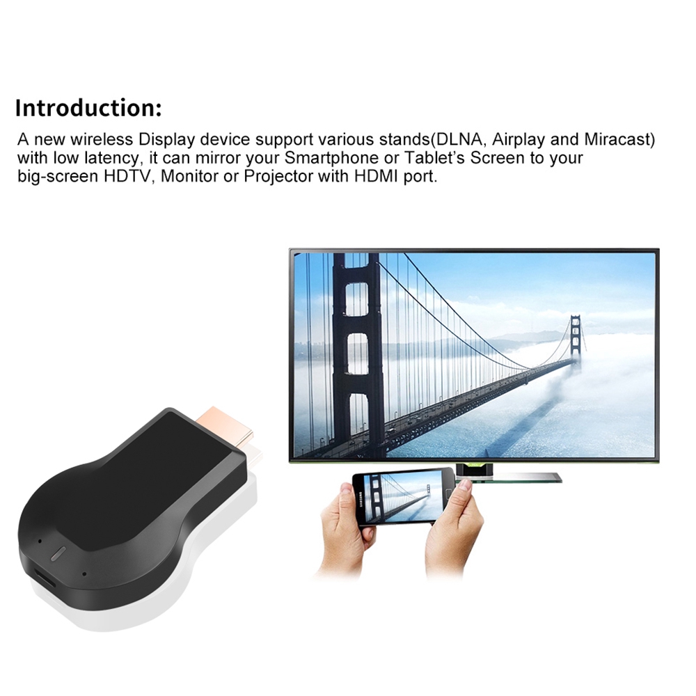 Dongle không dây M4 Anycast WiFi 1080P