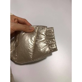 Áo phao metallic bé gái dư xịn