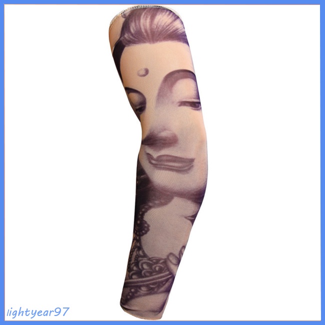 Găng Cánh Tay Chống Nắng / Tia Uv Bảo Vệ Hình Xăm Thoáng Khí