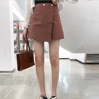 Quần giả chân váy đính 2 cúc