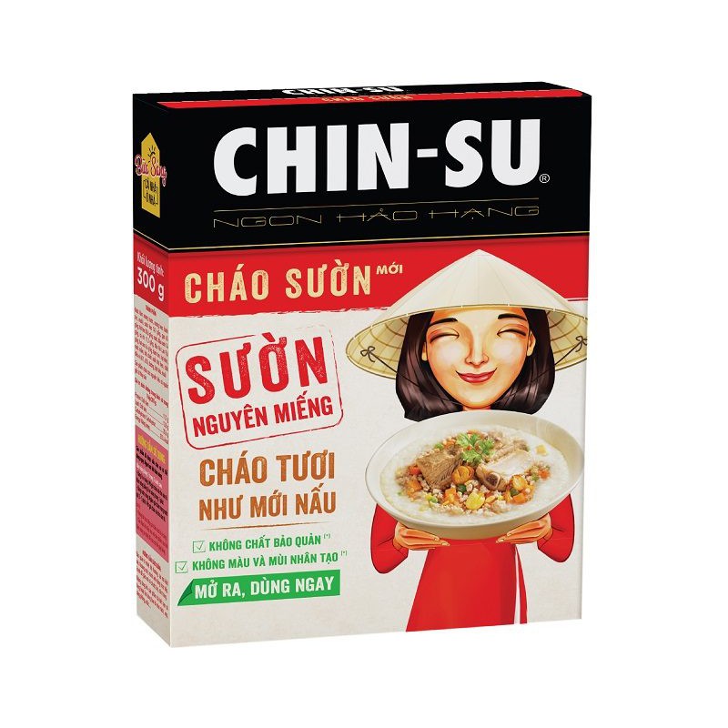 CHINSU CHÁO SƯỜN HỘP 330G
