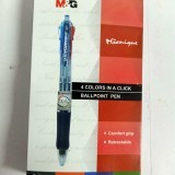 Bút bi 4 ngòi M&amp;G ABP80371 ngòi 0.7mm