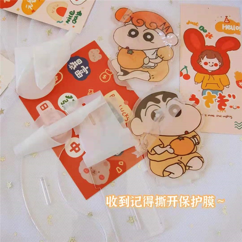 Cậu Bé Bút Chì Shin-Chan Lắc Đầu Để Bàn Trang Trí Hoạt Hình Làm Quà Tặng Tốt Nghiệp Cho Học Sinh Xiaokui