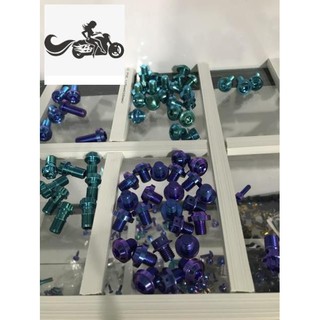Ốc Chân Kính Titan Gr5 Đủ Loại