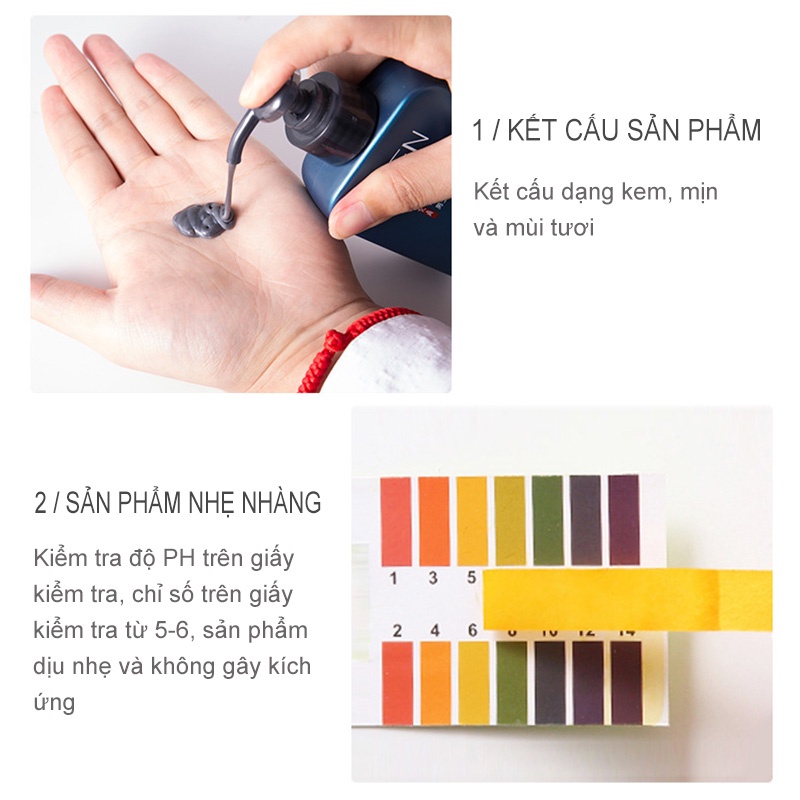 Sữa Rửa Mặt Tạo Bọt Cho Nam Chính Hãng Ngừa Mụn, Nhờn, Dầu &amp; Làm Sạch Da 168g-Sữa rửa mặt nam VEZE-URBFZ-KY