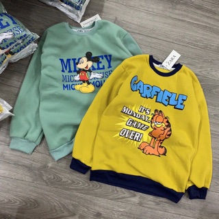 Áo thun nỉ mickey