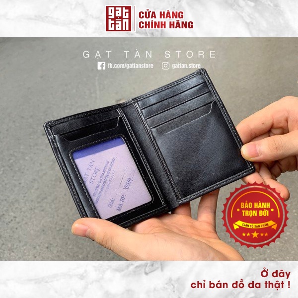 Ví Da Nam / Bóp Da Nam Cao [Cấp Hàng Đẹp Gạt Tàn Store / Cam Kết Da Bò Thật 100% - VD 334