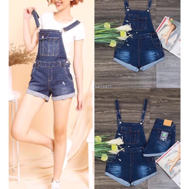 Quần short yếm size lớn