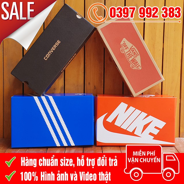 [FREE SHIP]  Hộp Giày Vans, Adidas, Converse, Nike