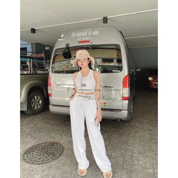 Sét 3 lỗ bagenciga quần suông