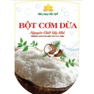 500g cơm dừa nguyên chất sấy khô làm bánh ăn kiêng keto, das