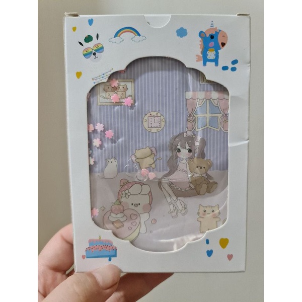 SỔ NƯỚC KIM TUYẾN LẤP LÁNH HỘP 14CM, GIAO MẪU NGẪU NHIÊN Ạ