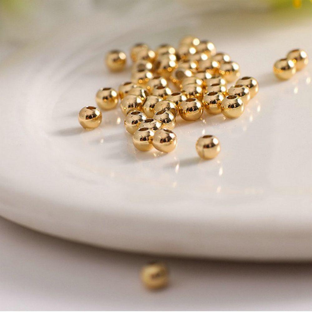 Vòng cổ Hạt Đồng 14K Nhiều Màu Sắc Xinh Xắn Dành Cho Nữ|Phụ Kiện Làm Đồ Thủ Công Mạ Viền Độc Đáo