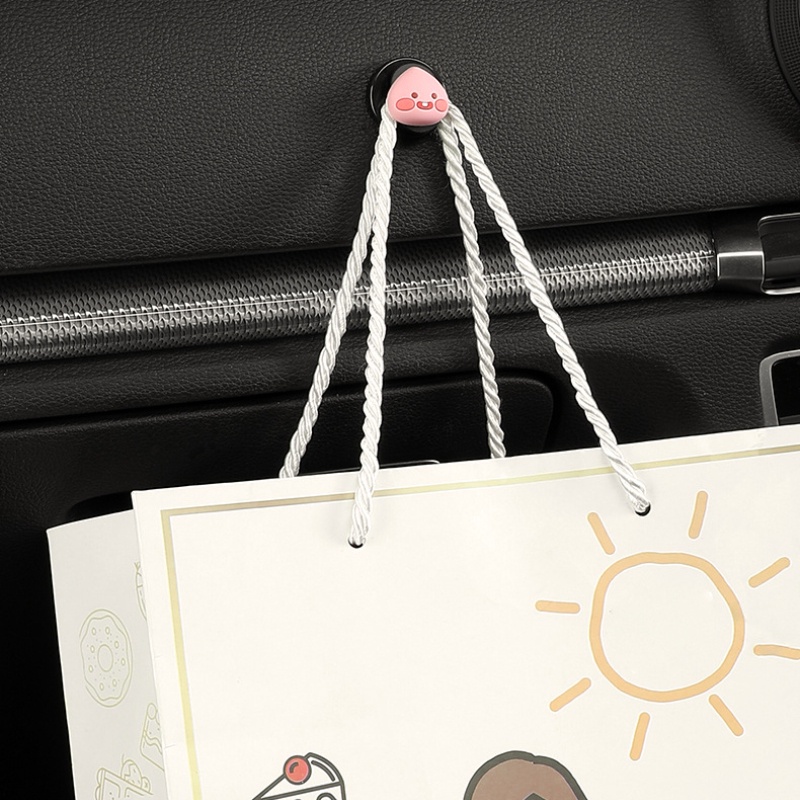 Móc Treo Đồ Dùng Gắn Phía Trước Xe Hơi In Hoạt Hình Kakao Friends Dễ Thương Tiện Dụng