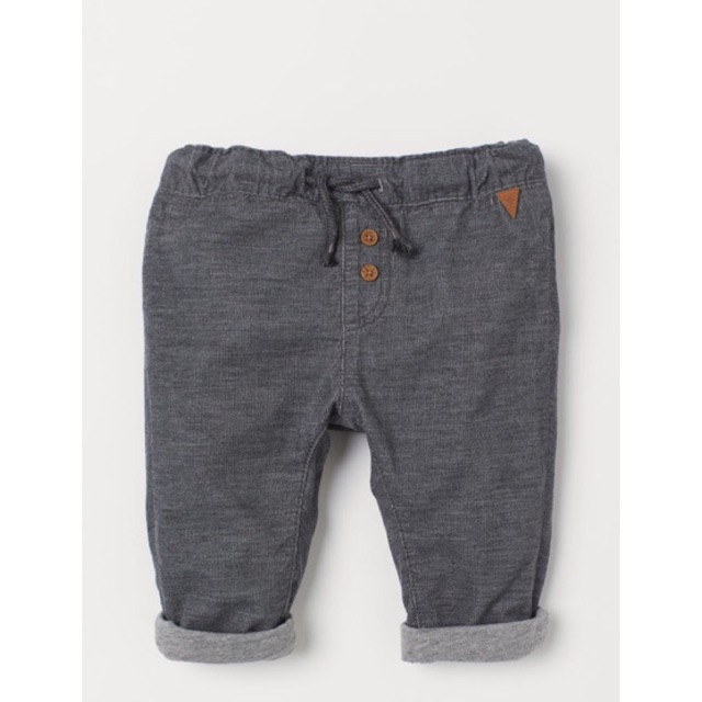 Quần nhung 2 lớp HM auth cho bé