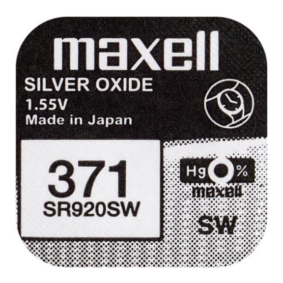 Pin Maxell SR920SW - SR920 - 920 - 371 - AG6 - LR920 Pin Đồng Hồ Đeo Tay Chính Hãng Nhật Bản ( VH2021 )