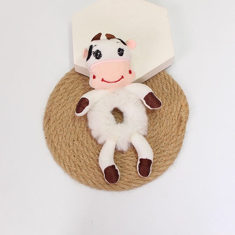 Dây Buộc Tóc Hình Thú Nhồi Bông Dễ Thương Cho Bé Gái