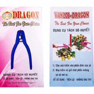 Bộ 4 dụng cụ tách sò huyết  (Xanh dương)