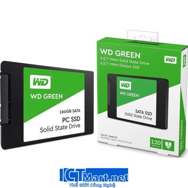 Ổ cứng SSD WD 120GB WDS120G2G0A- new 100%