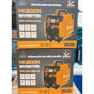 [Mẫu mới nhất 2021] Máy hàn que điện tử Hồng Ký HK 200N hàn 1.6mm - 3.2mm