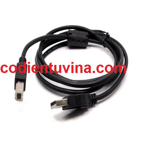 Dây cáp USB AB dài 1.5m màu đen