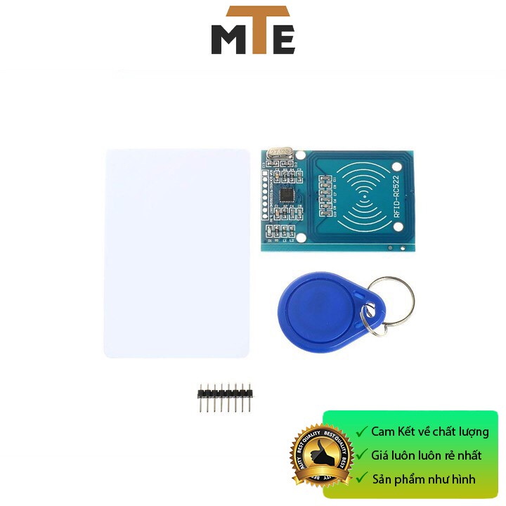 Mạch cảm biến RFID RC522 NFC 13.56Mhz - Module arduino