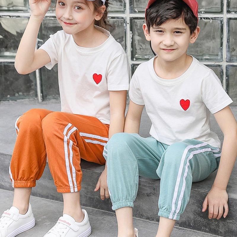 Quần Thể Thao Ống Rộng Chống Muỗi Thời Trang Mùa Hè Cho Bé