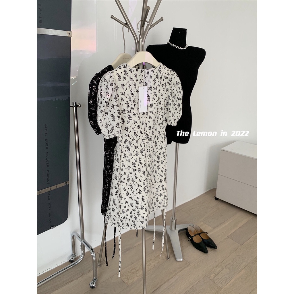 Đầm Hoa Dáng Ôm Thời Trang retro Hàn Quốc 2022